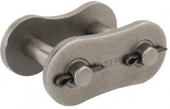 U.S. Tsubaki - 2" Pitch, ANSI 160, Cottered Roller Chain Connecting Link - For Use with Single Strand Chain - Exact Tooling
