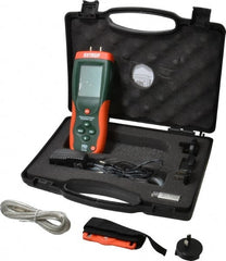 Extech - 5 Max psi, +/-0.3% FS% Accuracy, Differential Pressure Manometer - 5 Maximum PSI, 138.3 Inch Water Column - Exact Tooling