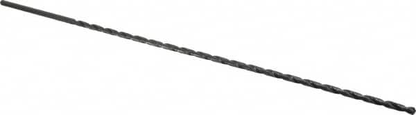 Interstate - 1/4" 118° 2-Flute High Speed Steel Extra Length Drill Bit - Exact Tooling