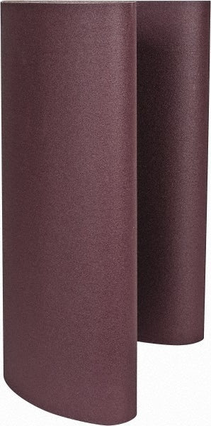 3M - 25" Wide x 48" OAL, 120 Grit, Aluminum Oxide Abrasive Belt - Aluminum Oxide, Fine, Coated, X Weighted Cloth Backing, Series 340D - Exact Tooling