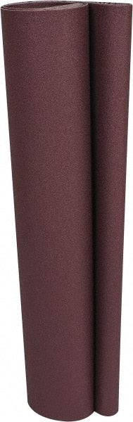3M - 25" Wide x 60" OAL, 80 Grit, Aluminum Oxide Abrasive Belt - Aluminum Oxide, Medium, Coated, X Weighted Cloth Backing, Series 340D - Exact Tooling