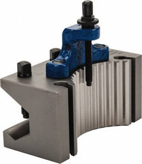 Value Collection - Series D1, #D1D 40180 Tool Post Holder - 180mm OAL, 40mm Max Tool Cutting Size, 95mm Centerline Height - Exact Tooling