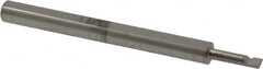 Scientific Cutting Tools - 0.075" Min Bore Diam, 1/4" Max Bore Depth, 1/8 Shank Diam, Radial Relief Boring Bar - Right Hand Cut, Solid Carbide, Uncoated - Exact Tooling