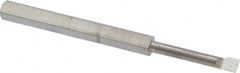 Scientific Cutting Tools - 0.09" Min Bore Diam, 1/2" Max Bore Depth, 1/8 Shank Diam, Radial Relief Boring Bar - Right Hand Cut, Solid Carbide, Uncoated - Exact Tooling