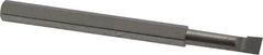 Scientific Cutting Tools - 0.105" Min Bore Diam, 3/8" Max Bore Depth, 1/8 Shank Diam, Radial Relief Boring Bar - Right Hand Cut, Solid Carbide, Uncoated - Exact Tooling