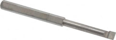 Scientific Cutting Tools - 0.105" Min Bore Diam, 5/8" Max Bore Depth, 1/8 Shank Diam, Radial Relief Boring Bar - Right Hand Cut, Solid Carbide, Uncoated - Exact Tooling