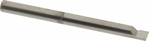 Scientific Cutting Tools - 0.12" Min Bore Diam, 1/4" Max Bore Depth, 1/8 Shank Diam, Radial Relief Boring Bar - Right Hand Cut, Solid Carbide, Uncoated - Exact Tooling