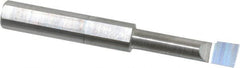 Scientific Cutting Tools - 0.155" Min Bore Diam, 5/8" Max Bore Depth, 3/16 Shank Diam, Radial Relief Boring Bar - Right Hand Cut, Solid Carbide, Uncoated - Exact Tooling