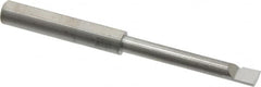 Scientific Cutting Tools - 0.155" Min Bore Diam, 1" Max Bore Depth, 3/16 Shank Diam, Radial Relief Boring Bar - Right Hand Cut, Solid Carbide, Uncoated - Exact Tooling