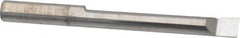 Scientific Cutting Tools - 0.185" Min Bore Diam, 1-1/4" Max Bore Depth, 3/16 Shank Diam, Radial Relief Boring Bar - Right Hand Cut, Solid Carbide, Uncoated - Exact Tooling