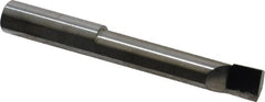 Scientific Cutting Tools - 0.31" Min Bore Diam, 1-1/2" Max Bore Depth, 5/16 Shank Diam, Radial Relief Boring Bar - Right Hand Cut, Solid Carbide, Uncoated - Exact Tooling