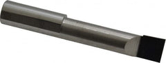Scientific Cutting Tools - 0.373" Min Bore Diam, 1-1/2" Max Bore Depth, 3/8 Shank Diam, Radial Relief Boring Bar - Right Hand Cut, Solid Carbide, Uncoated - Exact Tooling
