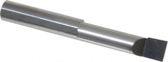 Scientific Cutting Tools - 0.373" Min Bore Diam, 1-1/2" Max Bore Depth, 3/8 Shank Diam, Radial Relief Boring Bar - Right Hand Cut, Solid Carbide, Uncoated - Exact Tooling