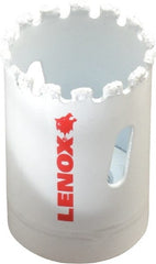 Lenox - 1-3/8" Diam, 1-5/8" Cutting Depth, Hole Saw - Carbide Grit Saw, Gulleted Edge - Exact Tooling
