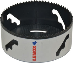 Lenox - 4-5/8" Diam, 1-1/2" Cutting Depth, Hole Saw - Bi-Metal Saw, Toothed Edge - Exact Tooling