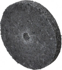 3M - 2" Diam, 1/4" Face Width, 1/4" Center Hole, Very Coarse Grade, Silicon Carbide Deburring Wheel - Unitized, Hard Density 7 Grade, 20,100 RPM - Exact Tooling