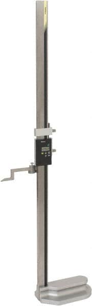 Mitutoyo - 40" Electronic Height Gage - 0.0005" Resolution, Accurate to 0.003", LCD Display, SPC Data Output - Exact Tooling