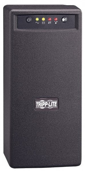 Tripp-Lite - 12 Amp, 1,000 VA, Wall Mount Line Interactive Backup Uninterruptible Power Supply - Backup 3-1/2 min with Full Load & 14 min with Half Load, 120 VAC Input, 115 & 120 VAC Output, 500 Watt Output, 1 Phases, 8 Outlets - Exact Tooling