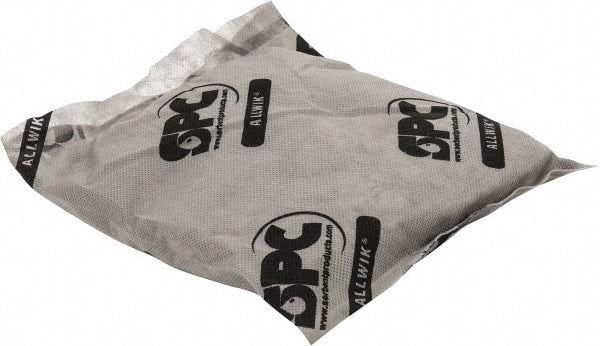 Brady SPC Sorbents - 9 Inch Long x 9 Inch Wide Sorbent Pillow - 21 Gallon Capacity, Universal - Exact Tooling