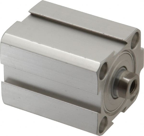 Norgren - 3/4" Stroke x 1" Bore Double Acting Air Cylinder - 10-32 Port, 1/4-28 Rod Thread, 145 Max psi, 23 to 176°F - Exact Tooling