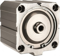 Norgren - 2" Stroke x 4" Bore Double Acting Air Cylinder - 1/4 Port, 1/2-20 Rod Thread, 145 Max psi, 23 to 176°F - Exact Tooling