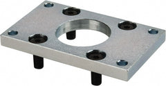 Norgren - Air Cylinder Flange Mount - 23°F Min Temp, Use with 50mm Compact Cylinders - Exact Tooling