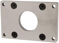 Norgren - Air Cylinder Flange Mount - 23°F Min Temp, Use with 80mm Compact Cylinders - Exact Tooling