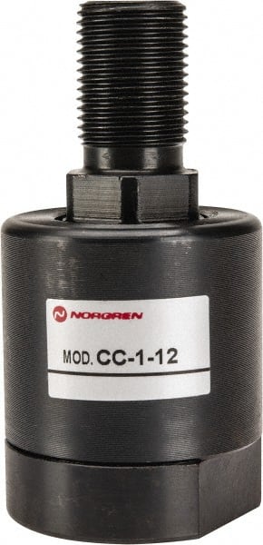 Norgren - Air Cylinder Rod Coupler - -20°F Min Temp, Use with 3-1/4" & 4" NFPA Cylinders - Exact Tooling