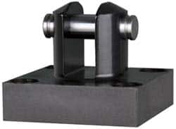 Norgren - Air Cylinder Clevis Bracket - -20°F Min Temp, Use with 3/4" to 1-1/8" Bore - Exact Tooling
