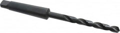 Interstate - 3/8", 2MT 118° Point High Speed Steel Taper Shank Drill Bit - Exact Tooling