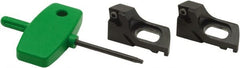 Parlec - Series Twin Bore Roughing, Right Hand Cut, Boring Cartridge - CCMT 06 Insert, 0° Lead Angle - Exact Tooling