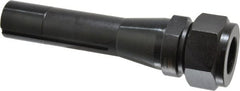 Kennametal - 1/64" to 3/4" Capacity, 1.81" Projection, R8 Taper Shank, DA180 Collet Chuck - Through-Spindle - Exact Tooling