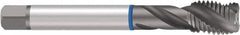 Emuge - 1-1/8 - 8 UN 4 Flute 2B Modified Bottoming Spiral Flute Tap - Cobalt, Oxide Finish, 7.087" OAL, Right Hand Flute, Right Hand Thread, Series Enorm - Exact Tooling