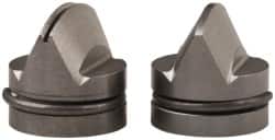 SPI - Chrome Caliper Inside & Outside Diameter Attachment - 2 Pieces, 0.6 to 1mm Pitch, For Use with 6" Dial or Electronic Calipers - Exact Tooling