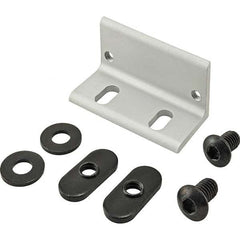 80/20 Inc. - 2" Wide x 1" High x 1" Long Open Shelving Door Catch Bracket - Exact Tooling