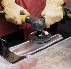 3M - 4-1/2" Diam, Silicon Carbide Hook & Loop Disc - Very Coarse Grade, Nonwoven, - Exact Tooling