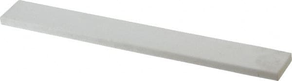 Norton - 100 Grit Aluminum Oxide Rectangular Polishing Stone - Fine Grade, 1" Wide x 8" Long x 1/4" Thick - Exact Tooling