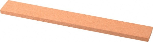 Norton - 150 Grit Aluminum Oxide Rectangular Polishing Stone - Very Fine Grade, 1" Wide x 8" Long x 1/4" Thick - Exact Tooling