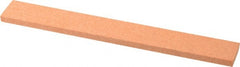 Norton - 150 Grit Aluminum Oxide Rectangular Polishing Stone - Very Fine Grade, 1" Wide x 8" Long x 1/4" Thick - Exact Tooling