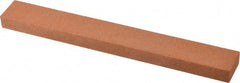 Norton - 150 Grit Aluminum Oxide Rectangular Polishing Stone - Very Fine Grade, 1" Wide x 8" Long x 1/2" Thick - Exact Tooling