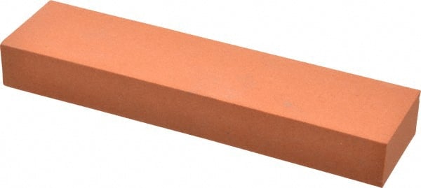 Norton - 150 Grit Aluminum Oxide Rectangular Polishing Stone - Very Fine Grade, 2" Wide x 8" Long x 1" Thick - Exact Tooling