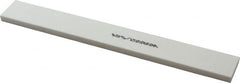 Norton - 180 Grit Aluminum Oxide Rectangular Polishing Stone - Very Fine Grade, 1" Wide x 8" Long x 1/4" Thick - Exact Tooling