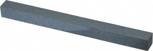 Made in USA - 150 Grit Aluminum Oxide Square Polishing Stone - Very Fine Grade, 1/2" Wide x 6" Long x 1/2" Thick - Exact Tooling