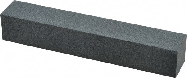 Made in USA - 150 Grit Aluminum Oxide Square Polishing Stone - Very Fine Grade, 1" Wide x 6" Long x 1" Thick - Exact Tooling