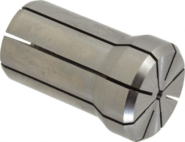 Parlec - 3/32 Inch, 5/64 to 3/32 Inch Collet Capacity, Series DA180 Double Angle Collet - 1.639 Inch Overall Length, 1.025 Inch Overall Diameter - Exact Tooling