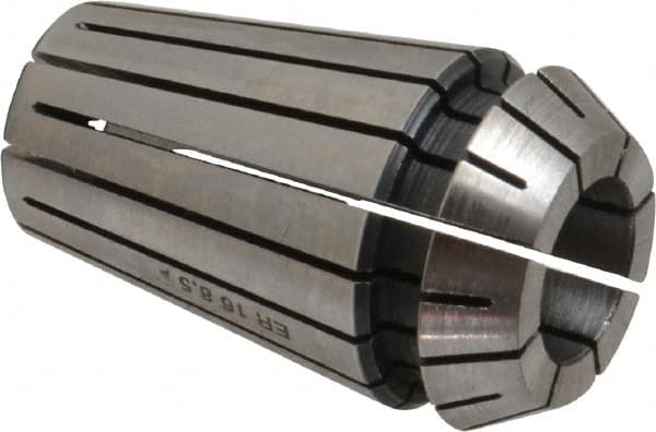 Parlec - 8 to 8.5mm ER16 Collet - 1.082" OAL, 0.669" Overall Diam - Exact Tooling