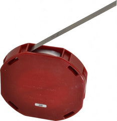 Starrett - 0.008 Inch Thick x 7.62 m Long x 1/2 Inch Wide, Feeler Stock Roll - Tempered Steel - Exact Tooling