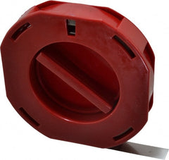 Starrett - 0.009 Inch Thick x 7.62 m Long x 1/2 Inch Wide, Feeler Stock Roll - Tempered Steel - Exact Tooling