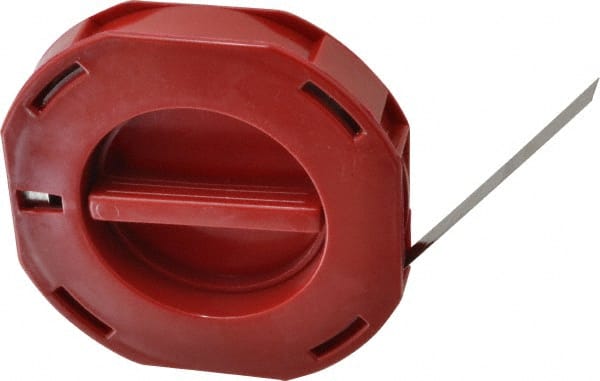 Starrett - 0.014 Inch Thick x 7.62 m Long x 1/2 Inch Wide, Feeler Stock Roll - Tempered Steel - Exact Tooling