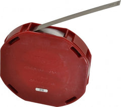 Starrett - 0.015 Inch Thick x 7.62 m Long x 1/2 Inch Wide, Feeler Stock Roll - Tempered Steel - Exact Tooling
